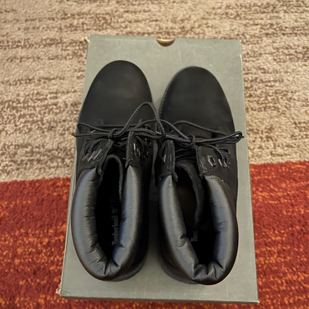 Timberland Women's Black Lace Up Boots